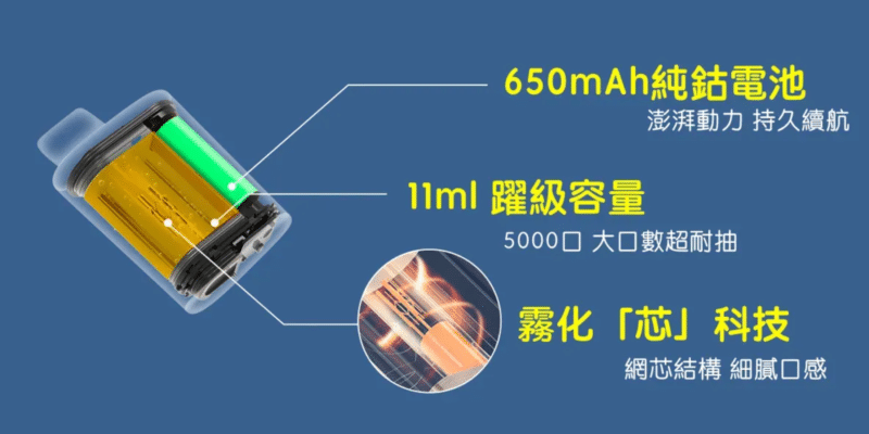 拋棄式電子煙