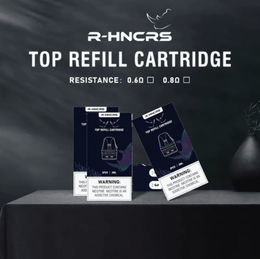 R-HNCRS Refillable 犀牛 小蠻牛（OXVA XLIM pro/OXVA XLIM SQ Pro Kit）通用空倉