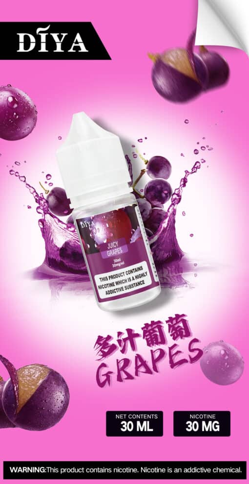 DIYA煙油  30ml小煙油 0-50mg 電子煙油 - 图片 13