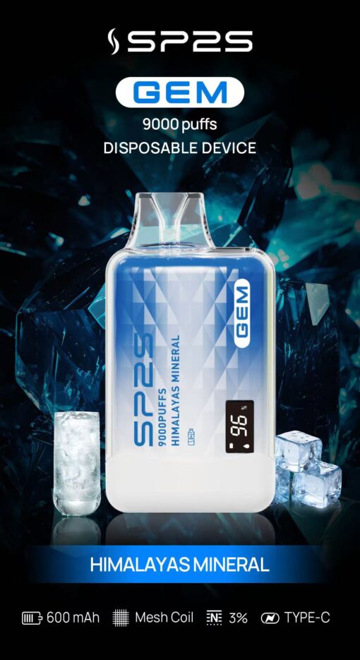 SP2S 9000 PUFFS 拋棄式電子煙 一次性霧化桿 - 图片 9