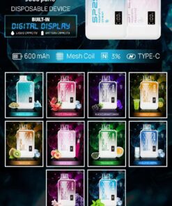 SP2S 9000 PUFFS 拋棄式電子煙 一次性霧化桿