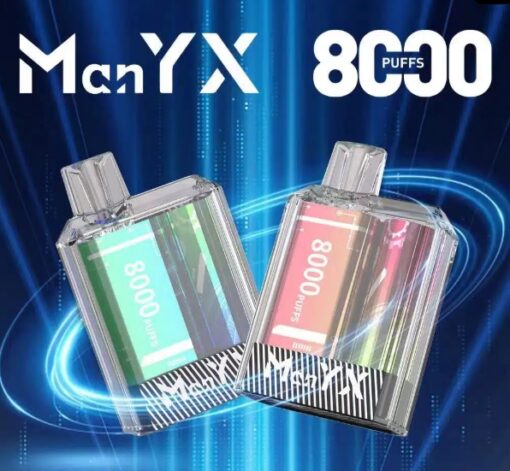 蠻夷熊 ManYX 8000 PUFFS一次性電子烟 新品上市