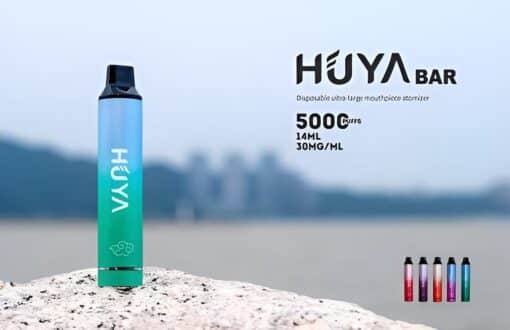HUYA BAR 5000 PUFFS 虎牙奶茶杯 拋棄式電子煙 711到付