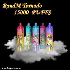 FUMOT Tornado RandM 15000 Puffs 歐美爆款 一次性電子煙/可充電拋棄式電子煙